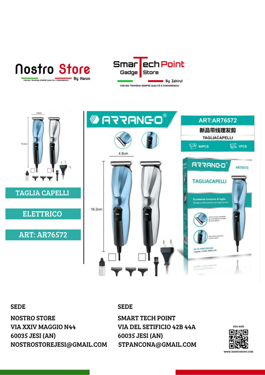 TAGLIA CAPELLI ELETTRICO CON FILO