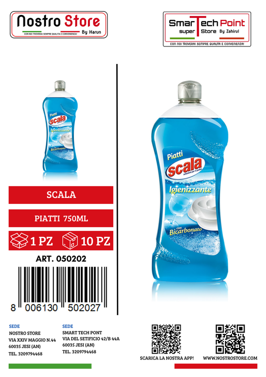 SCALA PIATTI BICARBONATO 750 ML