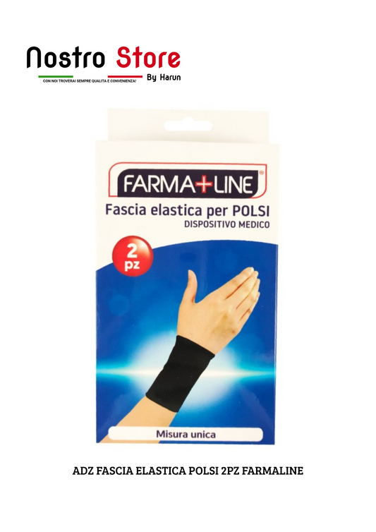 ADZ FASCIA ELASTICA POLSI 2PZ FARMALINE