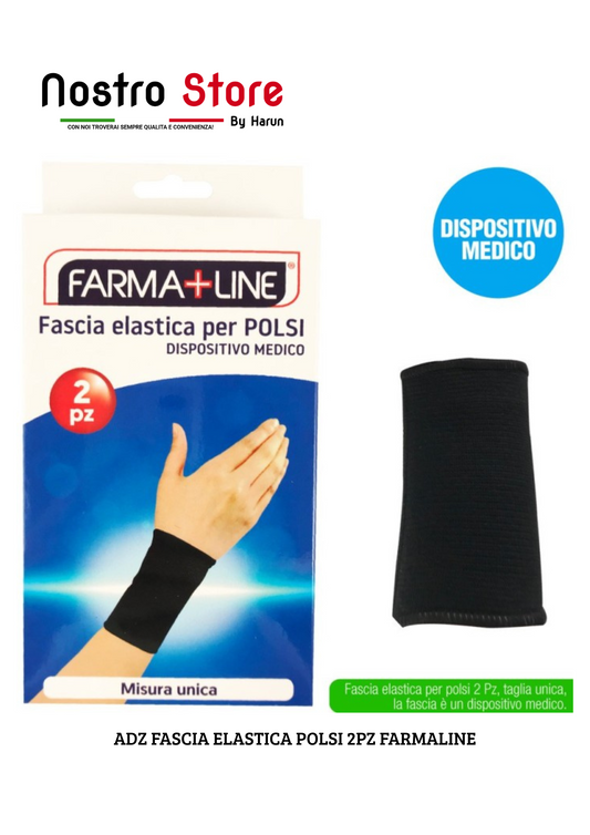 ADZ FASCIA ELASTICA POLSI 2PZ FARMALINE