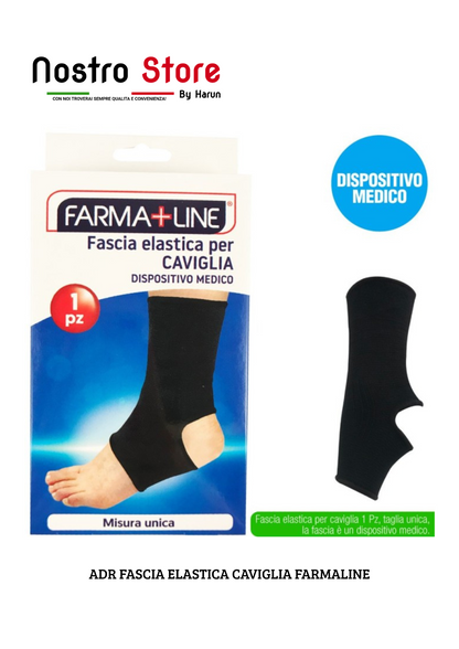 ADR FASCIA ELASTICA CAVIGLIA FARMALINE
