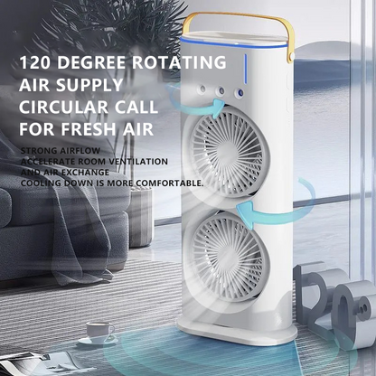 VENTILATORE CON DOPPIO VENTOLA
