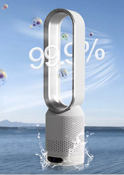 VENTILATORE SENZA PALE CON TELECOMANDO