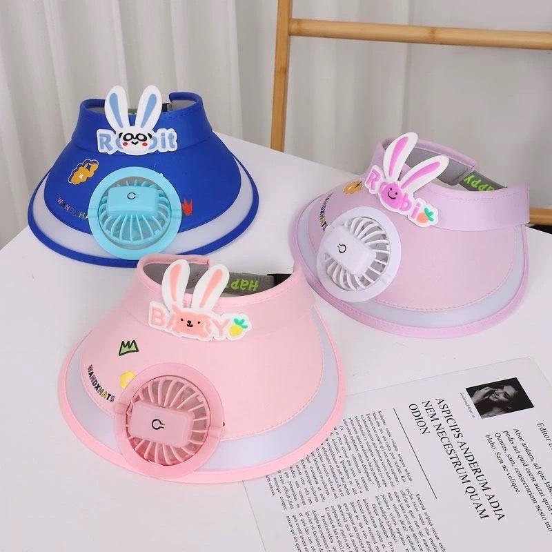 CAPELLO CON VISIERA E MINI VENTILATORE INTEGRATO