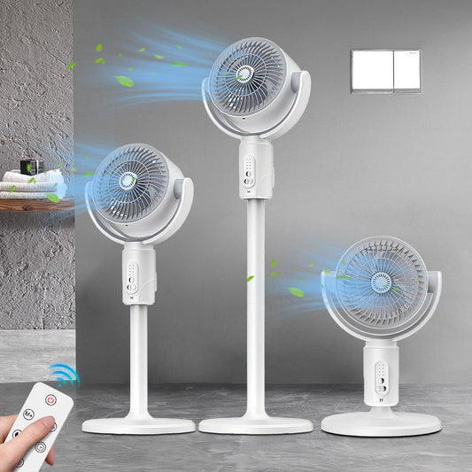 VENTILATORE A PIANTANA RICARICABILE USB