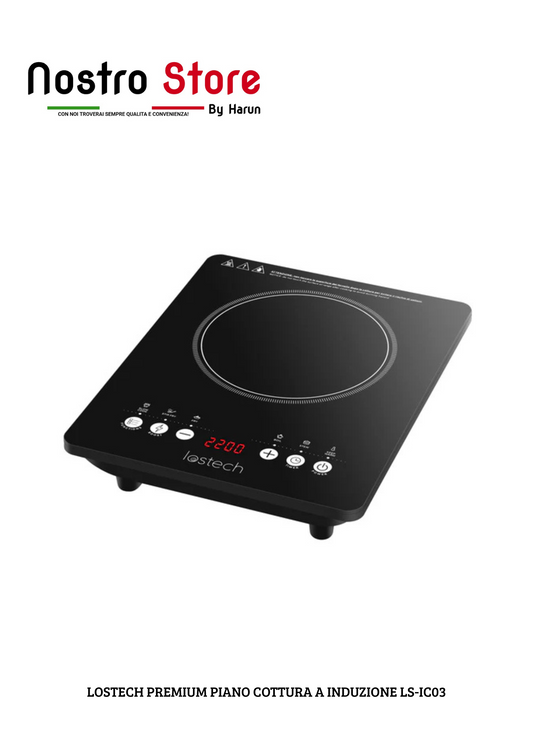 LOSTECH PREMIUM PIANO COTTURA A INDUZIONE LS-IC03