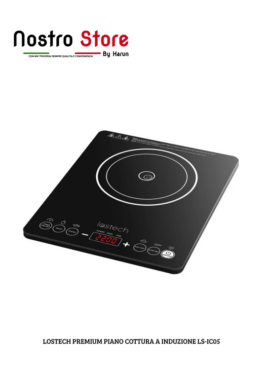 LOSTECH PREMIUM PIANO COTTURA A INDUZIONE LS-IC05