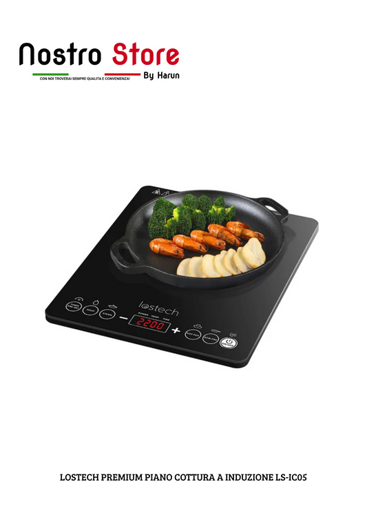 LOSTECH PREMIUM PIANO COTTURA A INDUZIONE LS-IC05