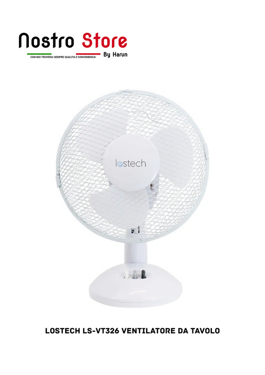 LOSTECH LS-VT326 VENTILATORE DA TAVOLO