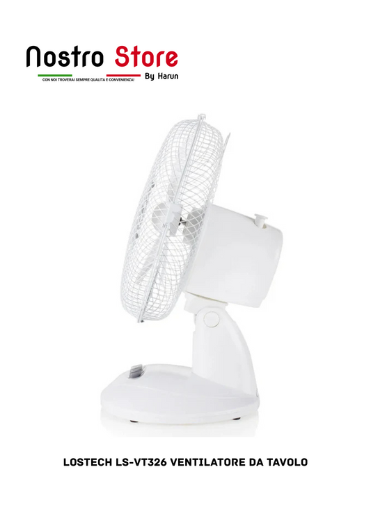 LOSTECH LS-VT326 VENTILATORE DA TAVOLO