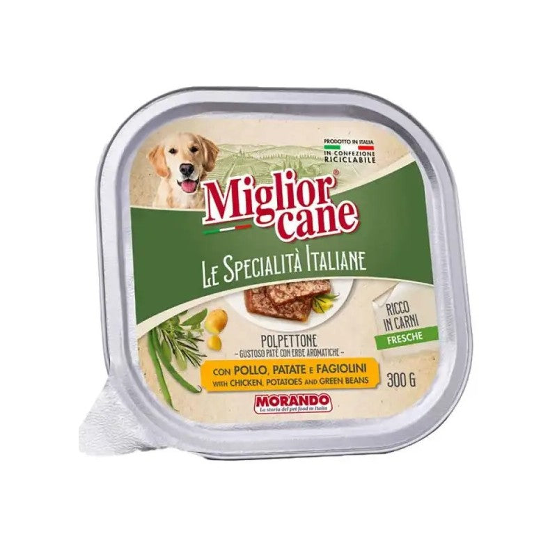 MC SP PATÈ POLLO PATATE FAGIOLINI G 300