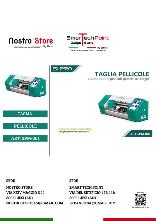 MACCHINA DA TAGLIO PER PELLICOLE DI CELLULARE
