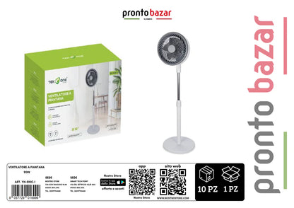VENTILATORE A PIANTANA 220-240V 50-60Hz 90W