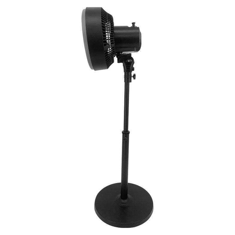 VENTILATORE IBERIC NERO 3 VELOCITA' 230V/50HZ/75W/DIAM.26CM H106