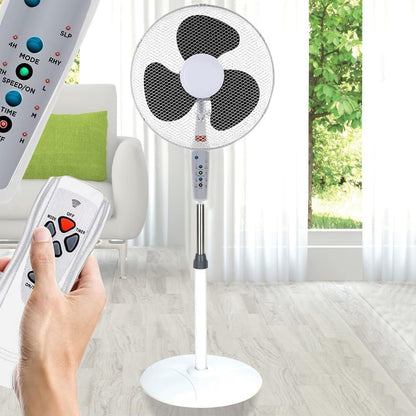 VENTILATORE A PIANTANA CON TELECOMANDO