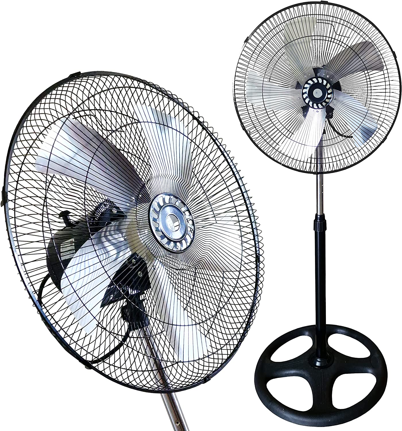 VENTILATORE A PIANTANA 75W 5 PALE