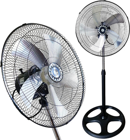 VENTILATORE A PIANTANA 75W 5 PALE