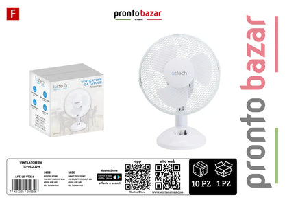 LOSTECH LS-VT326 VENTILATORE DA TAVOLO