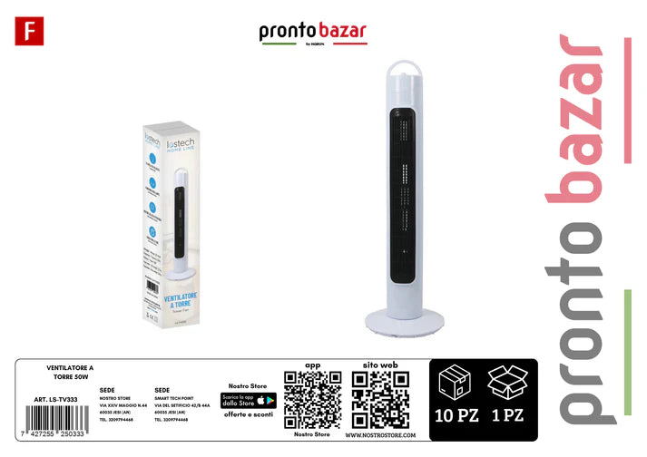LOSTECH LS-TV333 VENTILATORE A TORRE